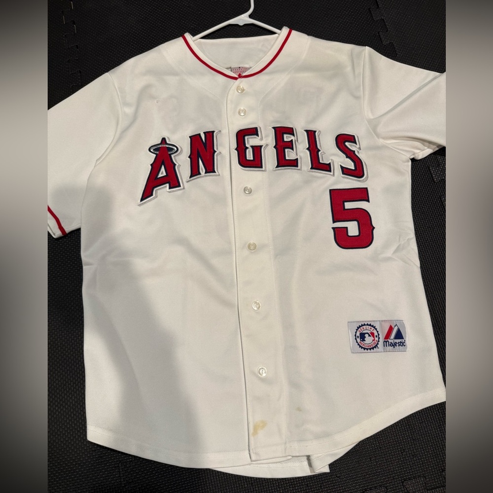 Los Angeles Angels Home Jersey Men’s Large